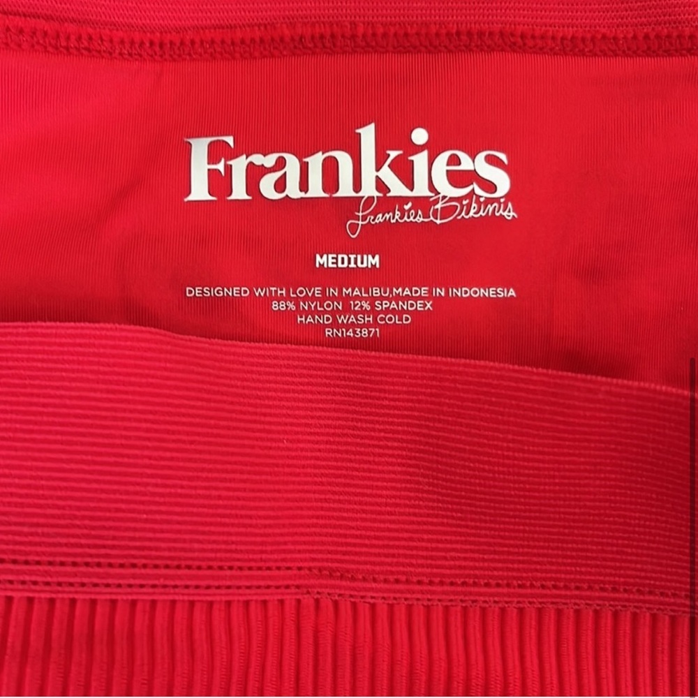 NWT Frankie’s Bikinis Ribbed Bikini Set - Picture 5 of 8